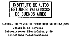 Instituto de Altos Estudios Patafisicos de Bs.As.