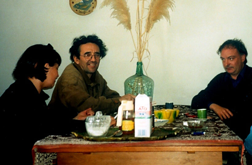 Avec Paula de Parma et Bolaño