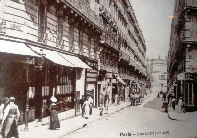 París rue Littré