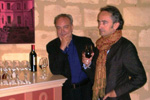 Con José Carlos Llop, Burdeos 2008