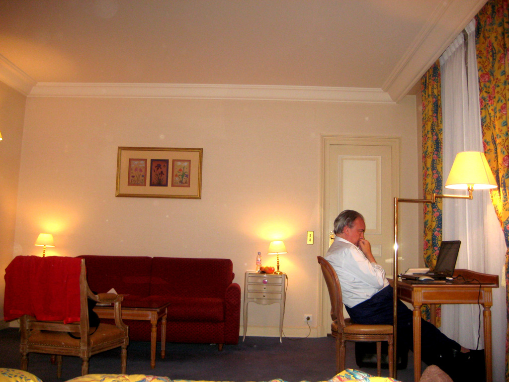 Hotel Littré, París, dic 2008