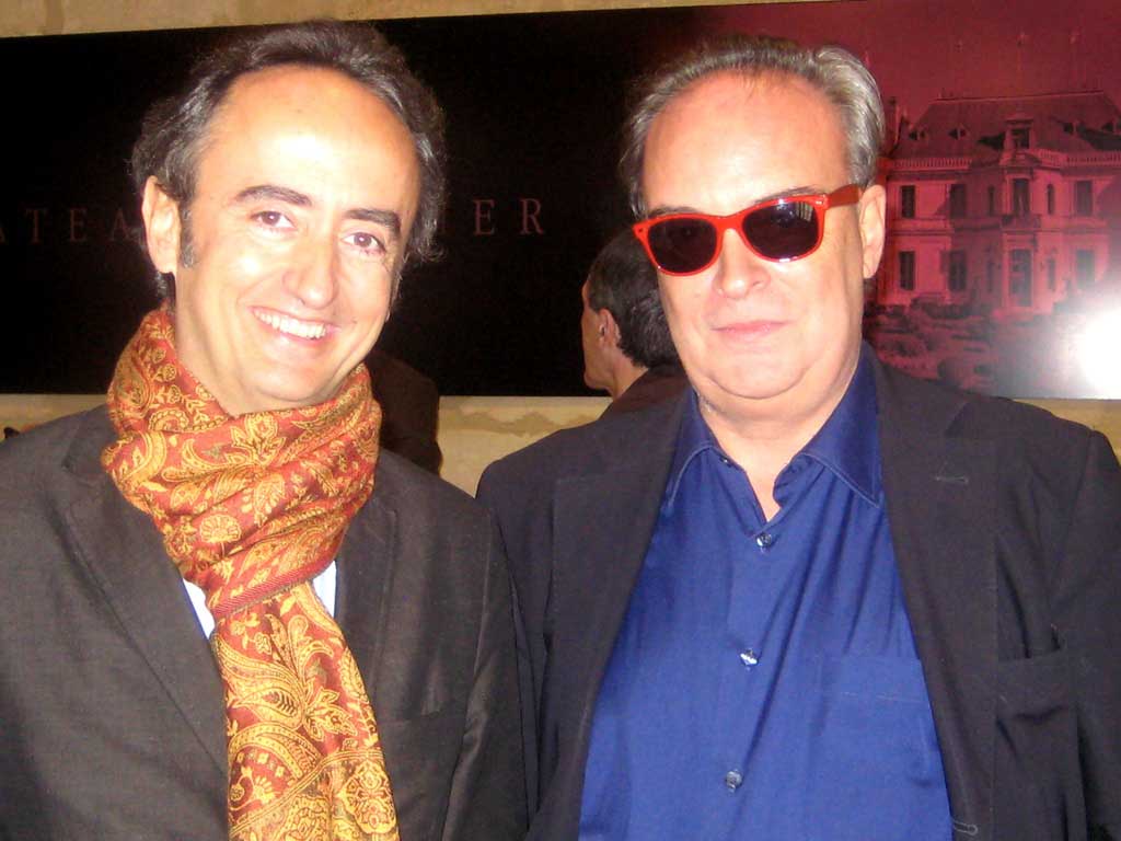 À Bordeaux avec Jose Carlos Llop (2008).