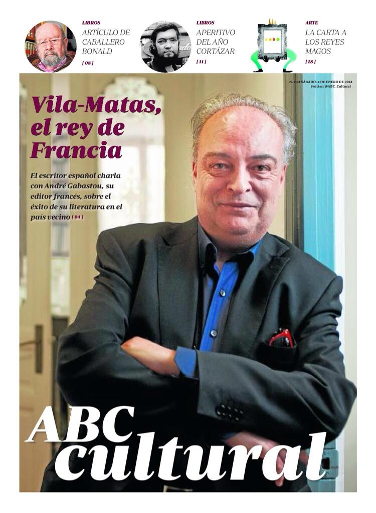 ABC CULTURAL VILA-MATAS Y FUERA DE AQUÍ, 4/01/2014