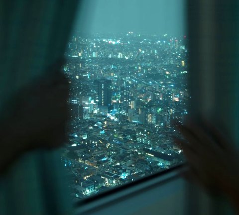 Tokio noche, foto de Teju Cole