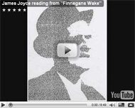 James Joyce leyendo Finnegans Wake