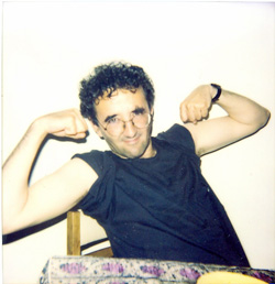 Roberto Bolaño, Blanes 1999 (archivo V-M)