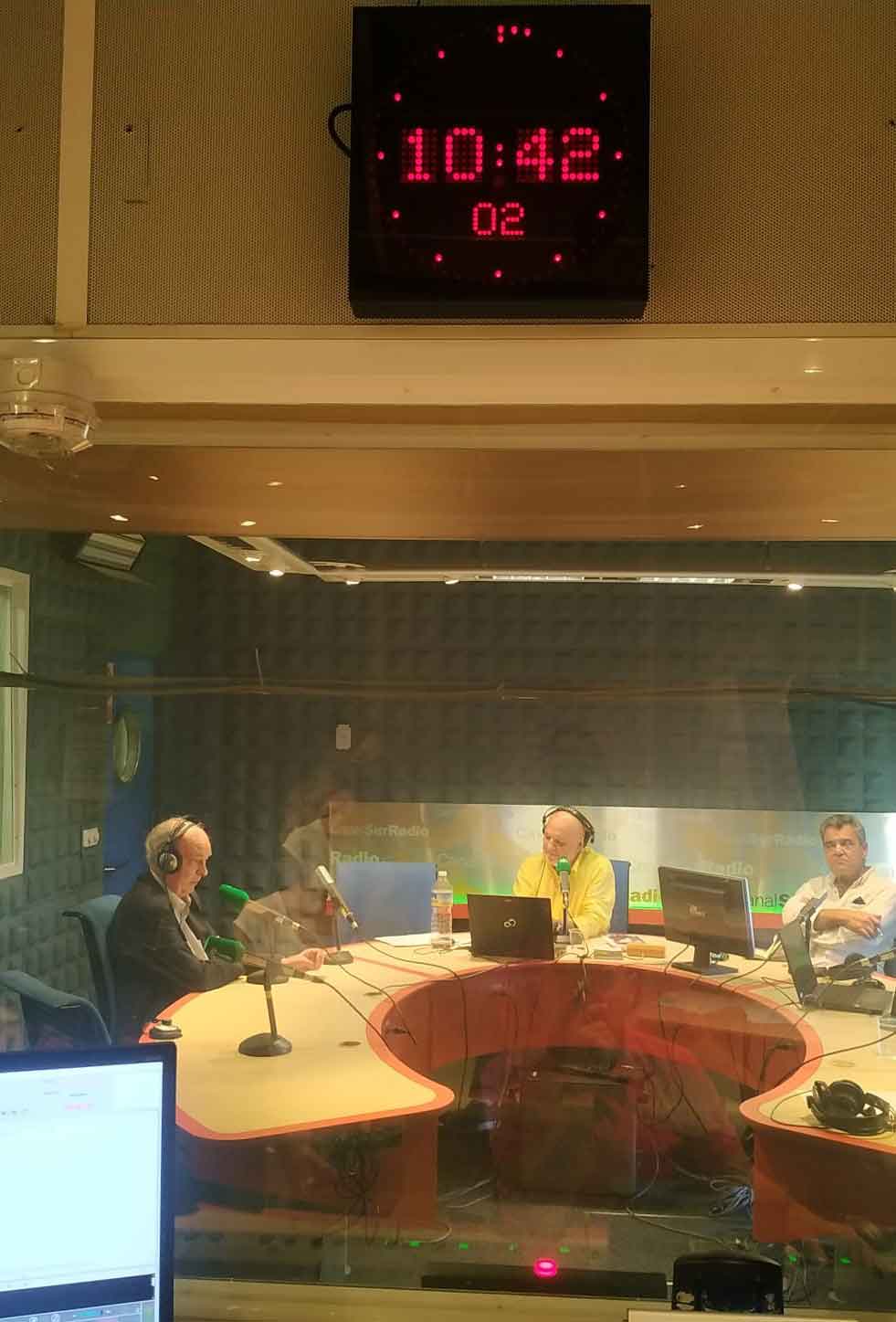 Con Bigorra y Alfredo Valenzuela, Radio Canal Sur
