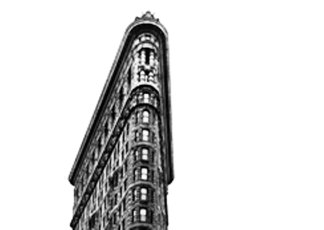 Berenice Abbott (Flat Iron Building, 1938)