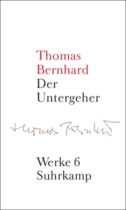 Der Untergeher, Thomas Bernard