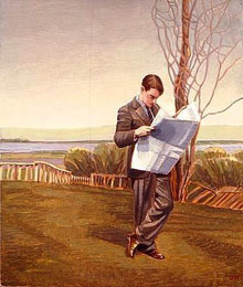 Reading Outside, Duncan Hanna Reading Outside, Duncan Hanna