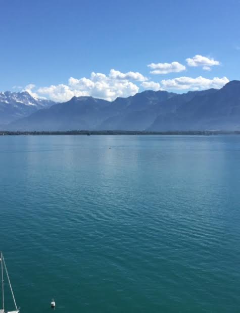 Montreux, el lago Leman Montreux, el lago Leman