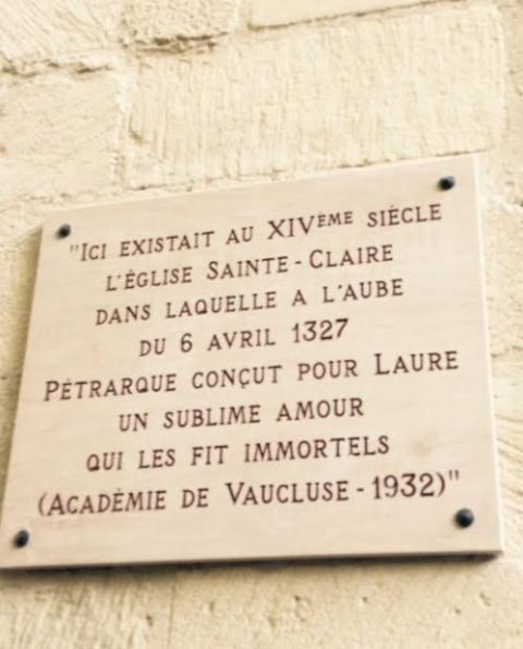 Avignon. Laura y Petrarca Avignon. Laura y Petrarca