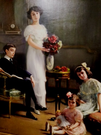 Los Sánchez, pintados por Ramon Casas Los Sánchez, pintados por Ramon Casas