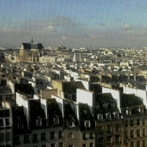 Desde lo alto del Pompidou. 8.12.14 Desde lo alto del Pompidou. 8.12.14