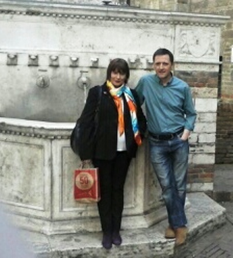 Perugia. Paula y Pisón. 8.5.15 Perugia. Paula y Pisón. 8.5.15