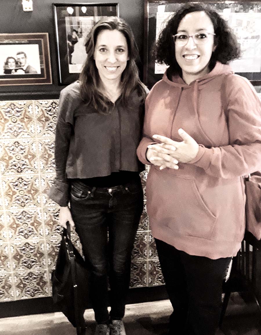 Llucía Ramis y Najat El Hachmi Llucía Ramis y Najat El Hachmi