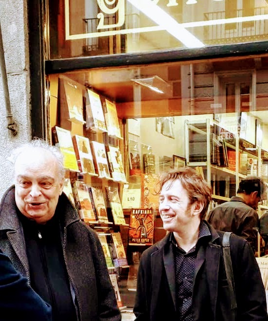 Con Daniel Gascón Con Daniel Gascón
