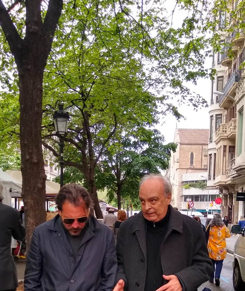 Ray Loriga en Rambla de Catalunya Ray Loriga en Rambla de Catalunya