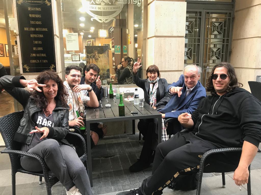 Llegada a Almería. Reunión con los Vainalistas Llegada a Almería. Reunión con los Vainalistas