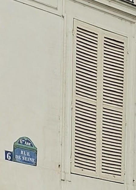 La misteriosa rue de Seine, París La misteriosa rue de Seine, París