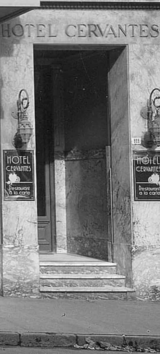Hotel Cervantes, Montevideo, años 70 Hotel Cervantes, Montevideo, años 70