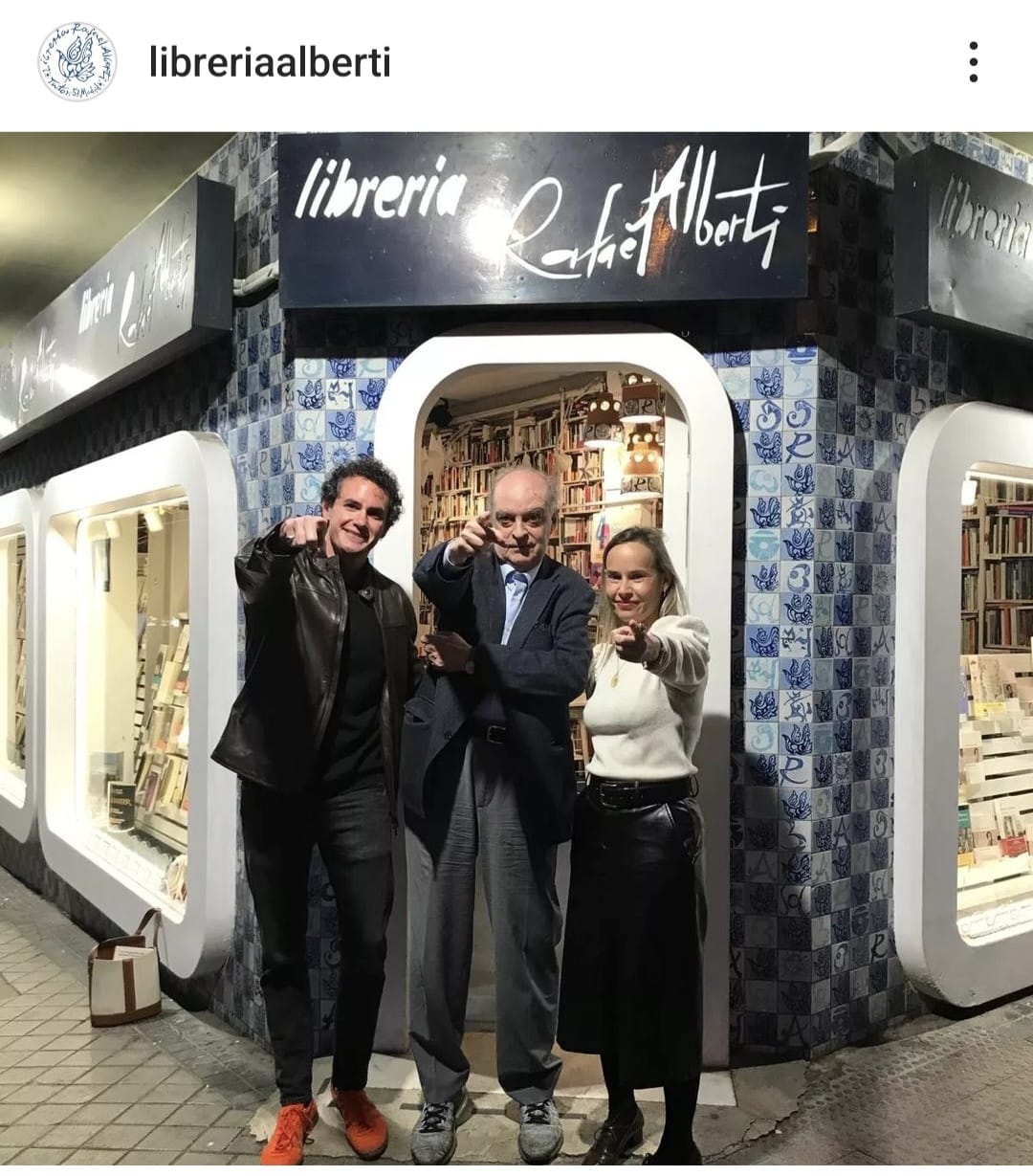 Con Mario Aznar y Cris Oñoro en la Alberti, Madrid Con Mario Aznar y Cris Oñoro en la Alberti, Madrid